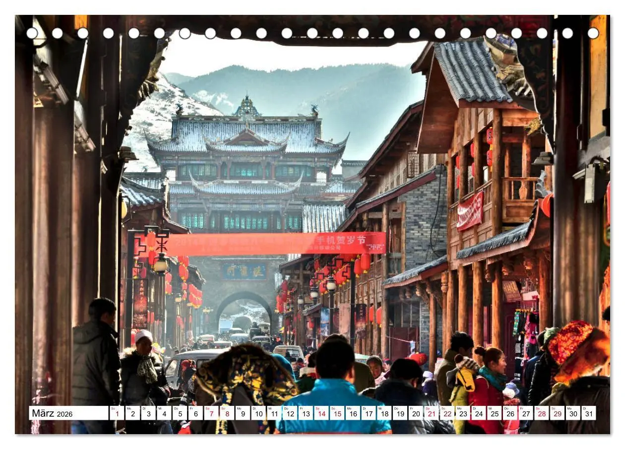 Bild: 9783457695043 | Märchenhaftes China (Tischkalender 2026 DIN A5 quer), CALVENDO...