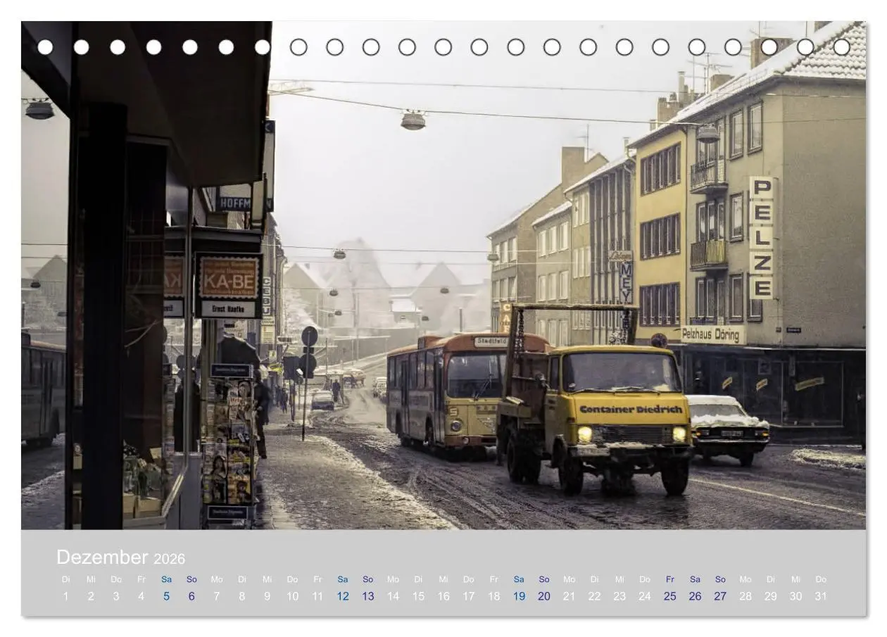 Bild: 9783457765043 | Hildesheim - damals ... (Tischkalender 2026 DIN A5 quer), CALVENDO...