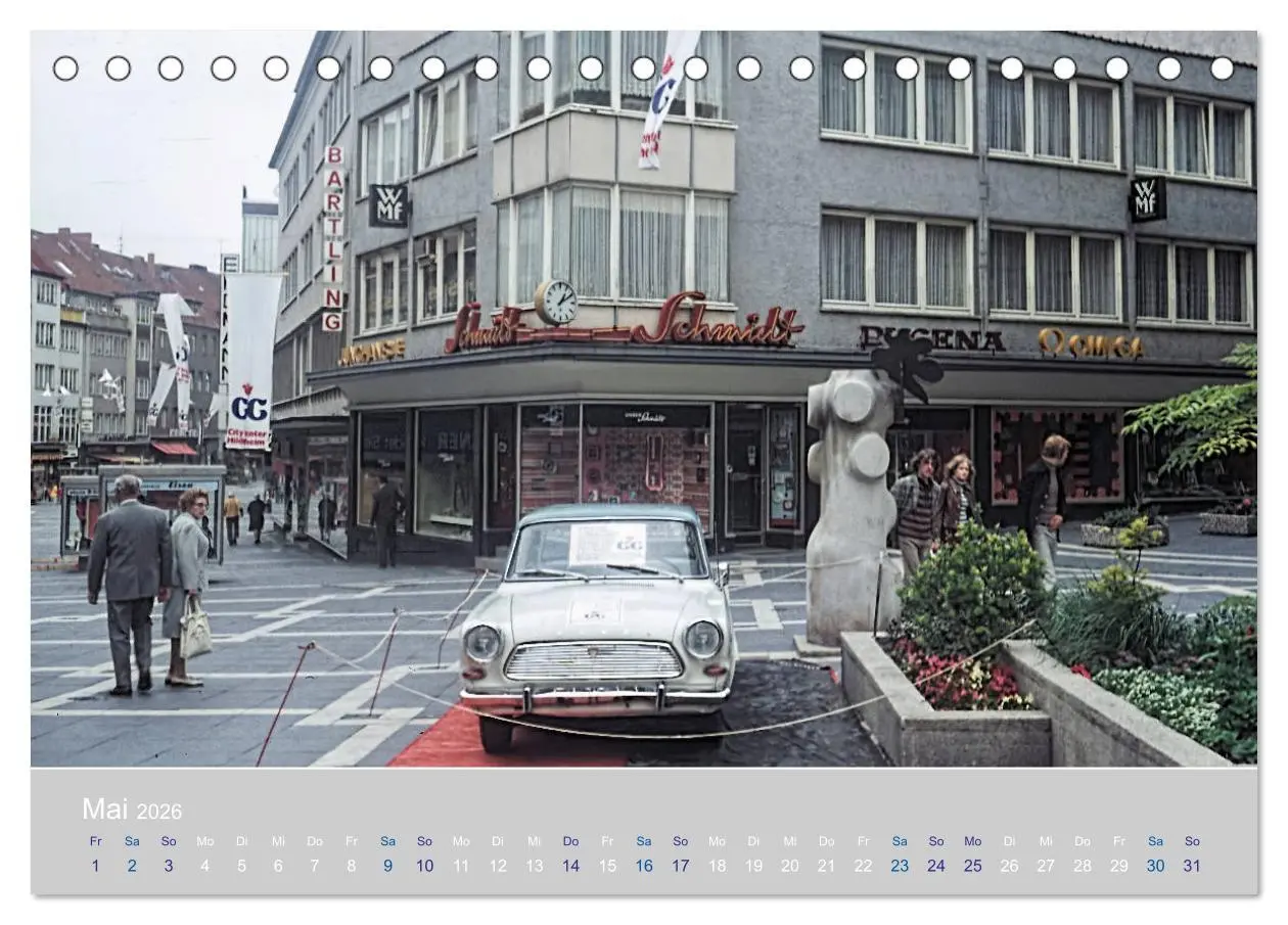 Bild: 9783457765043 | Hildesheim - damals ... (Tischkalender 2026 DIN A5 quer), CALVENDO...