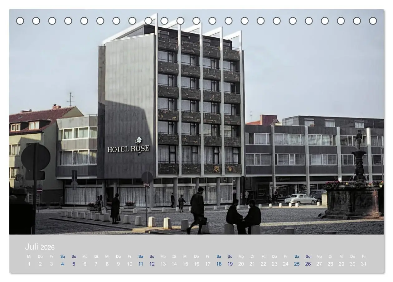 Bild: 9783457765043 | Hildesheim - damals ... (Tischkalender 2026 DIN A5 quer), CALVENDO...