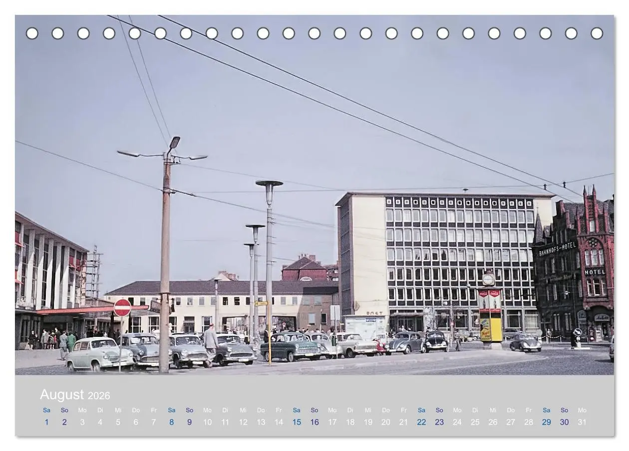 Bild: 9783457765043 | Hildesheim - damals ... (Tischkalender 2026 DIN A5 quer), CALVENDO...