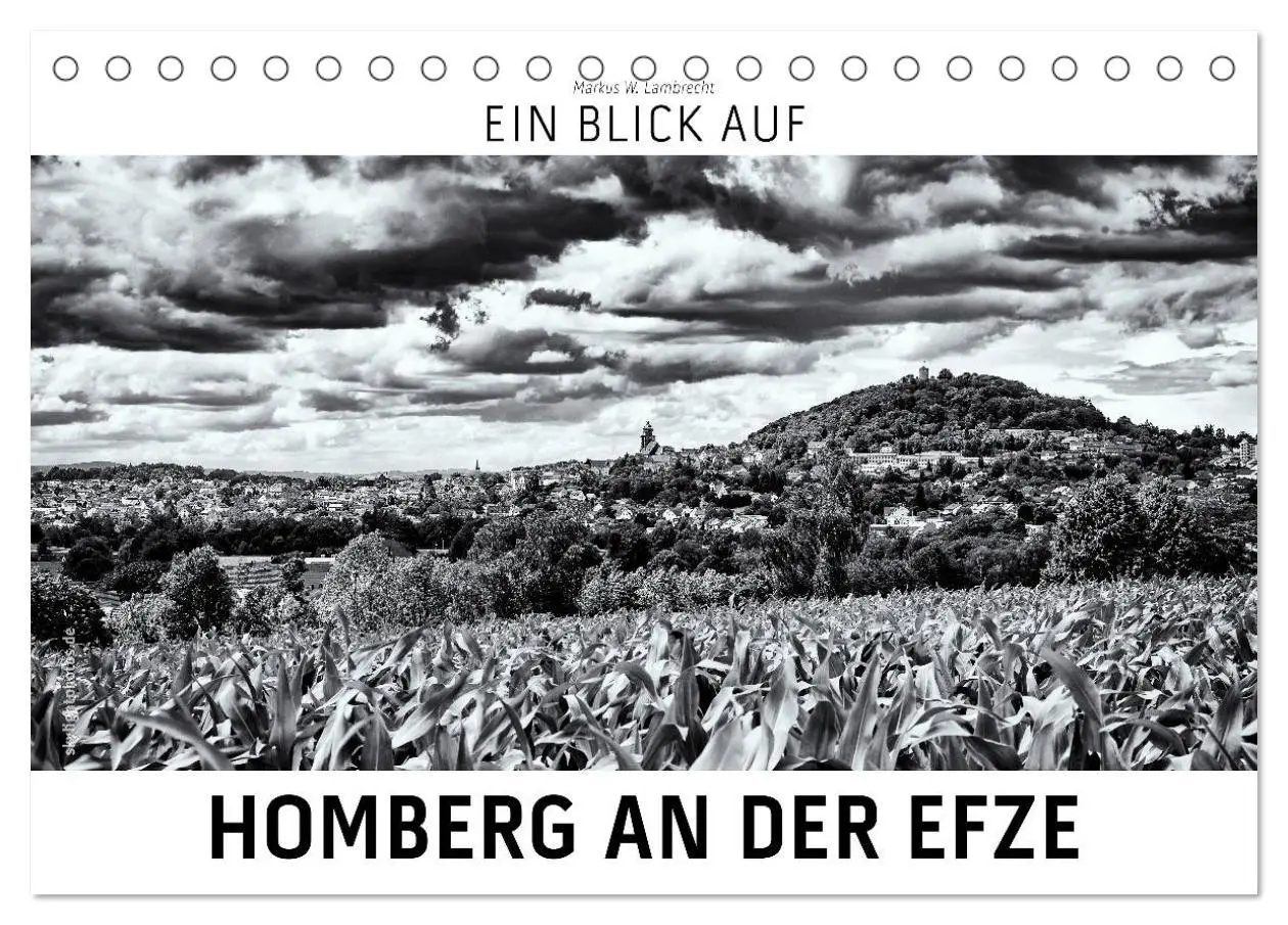 Cover: 9783457905043 | Ein Blick auf Homberg an der Efze (Tischkalender 2026 DIN A5 quer),...