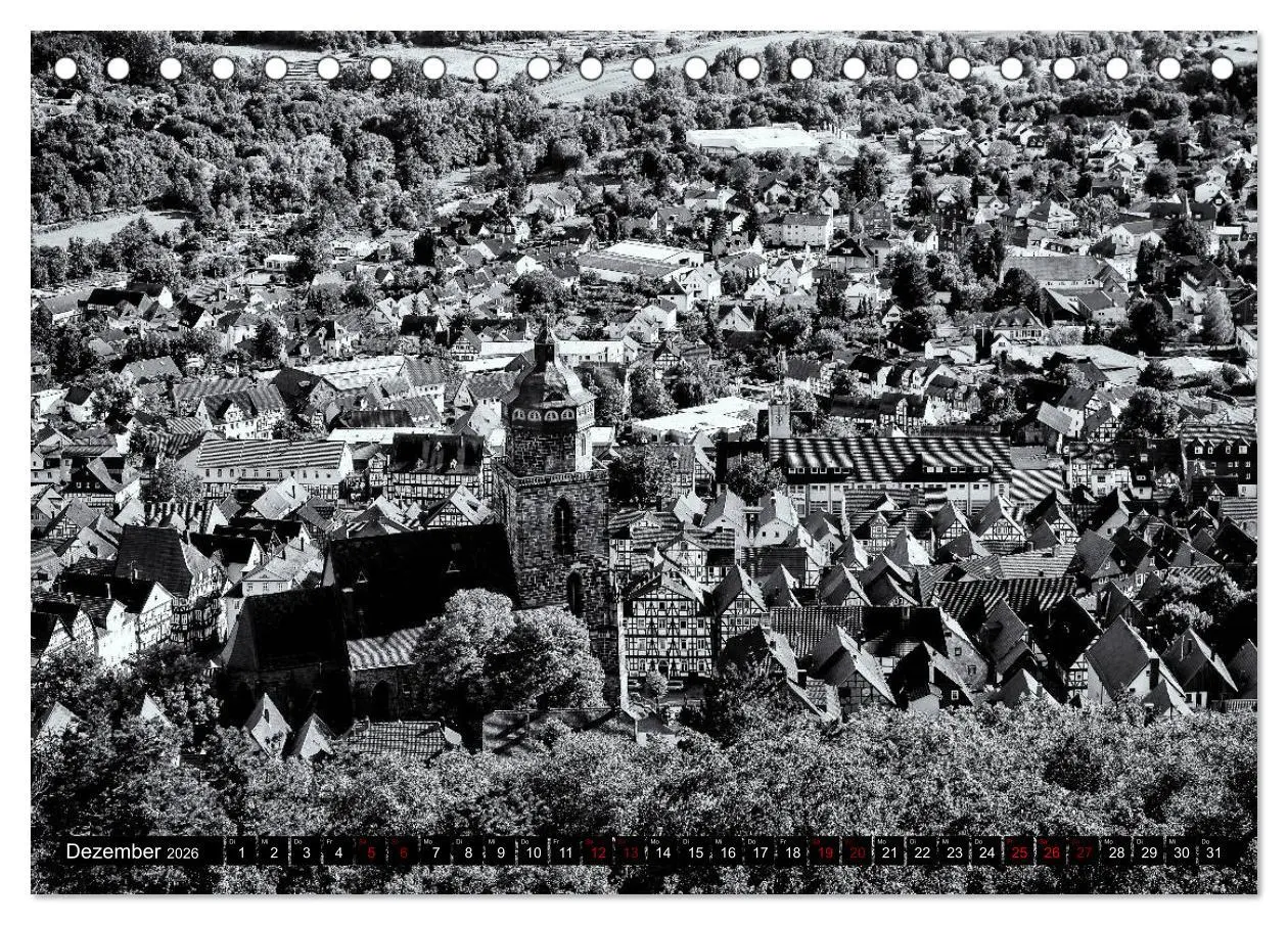 Bild: 9783457905043 | Ein Blick auf Homberg an der Efze (Tischkalender 2026 DIN A5 quer),...