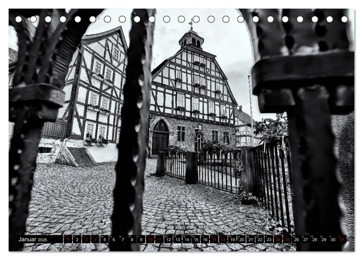 Bild: 9783457905043 | Ein Blick auf Homberg an der Efze (Tischkalender 2026 DIN A5 quer),...