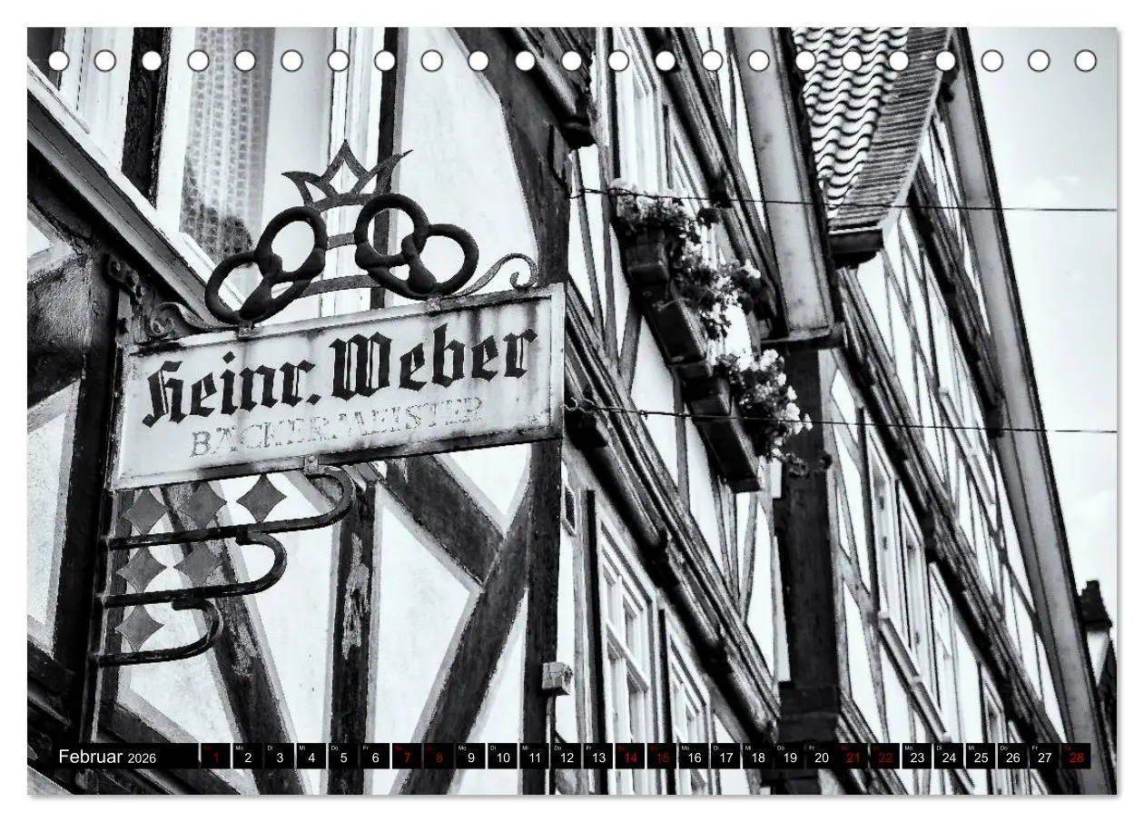 Bild: 9783457905043 | Ein Blick auf Homberg an der Efze (Tischkalender 2026 DIN A5 quer),...
