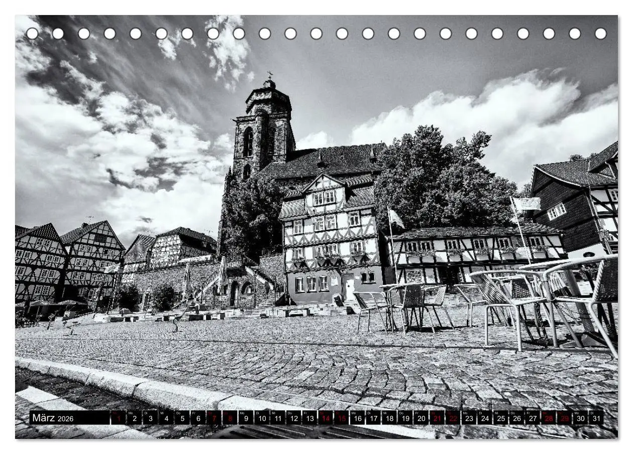 Bild: 9783457905043 | Ein Blick auf Homberg an der Efze (Tischkalender 2026 DIN A5 quer),...