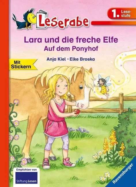 Cover: 9783473365043 | Leserabe 1. Lesestufe - Lara und die freche Elfe. Auf dem Ponyhof