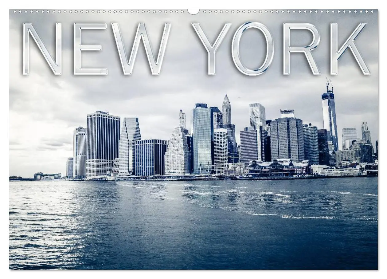 Cover: 9783516165043 | New York (Wandkalender 2026 DIN A2 quer), CALVENDO Monatskalender