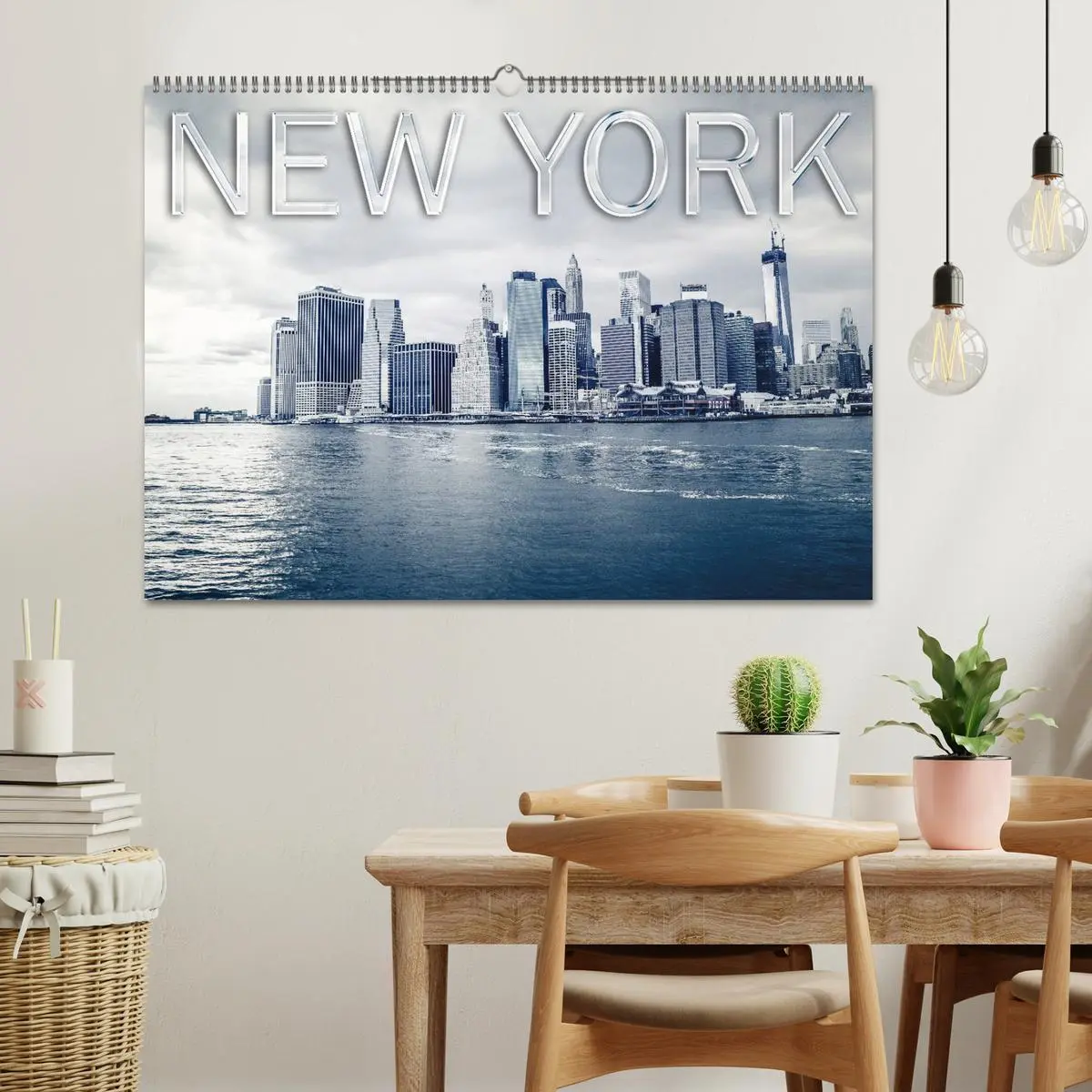 Bild: 9783516165043 | New York (Wandkalender 2026 DIN A2 quer), CALVENDO Monatskalender