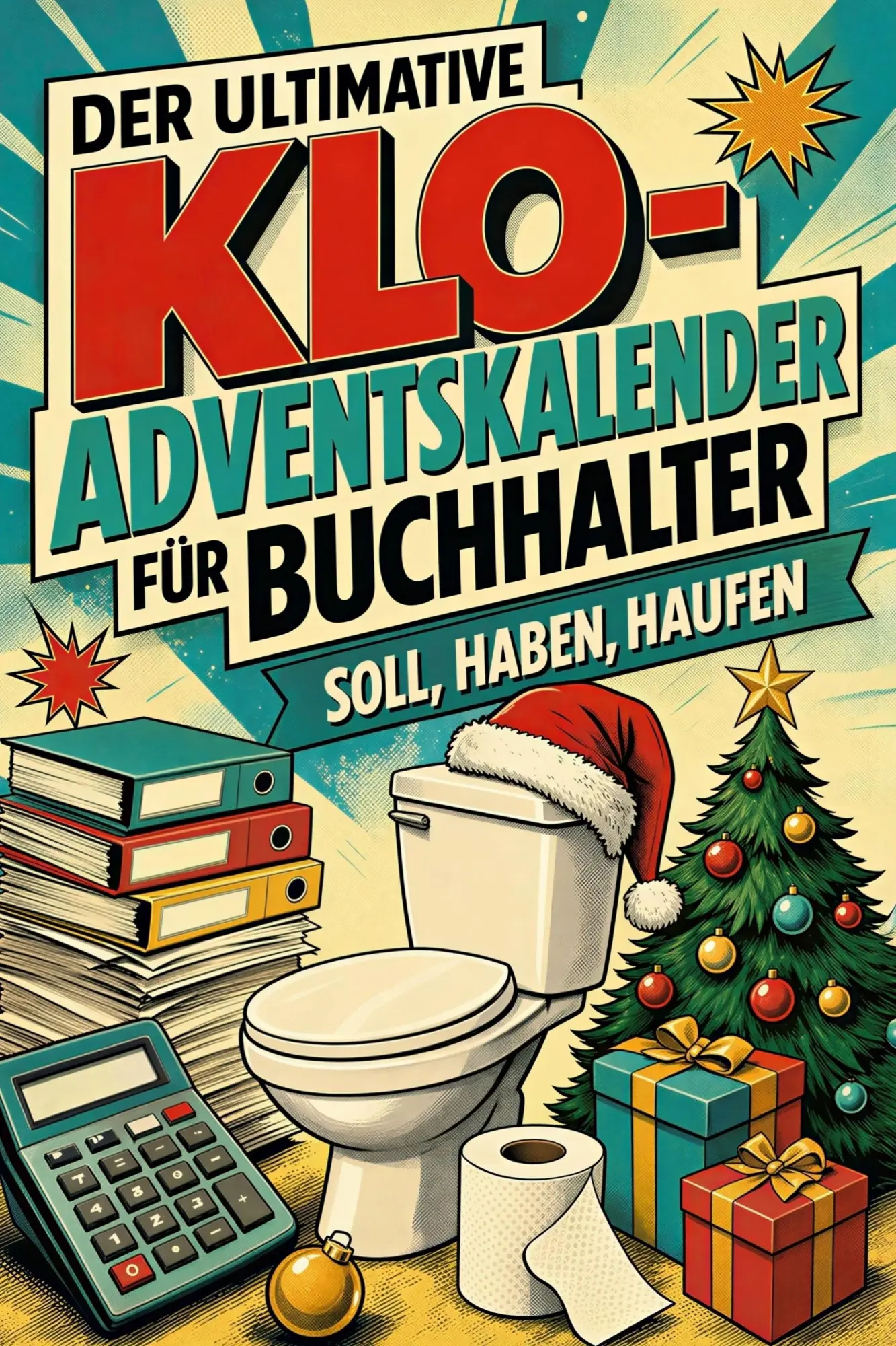 Cover: 9783696115043 | Der ultimative Klo-Adventskalender für Buchhalter | Noah Krause | Buch
