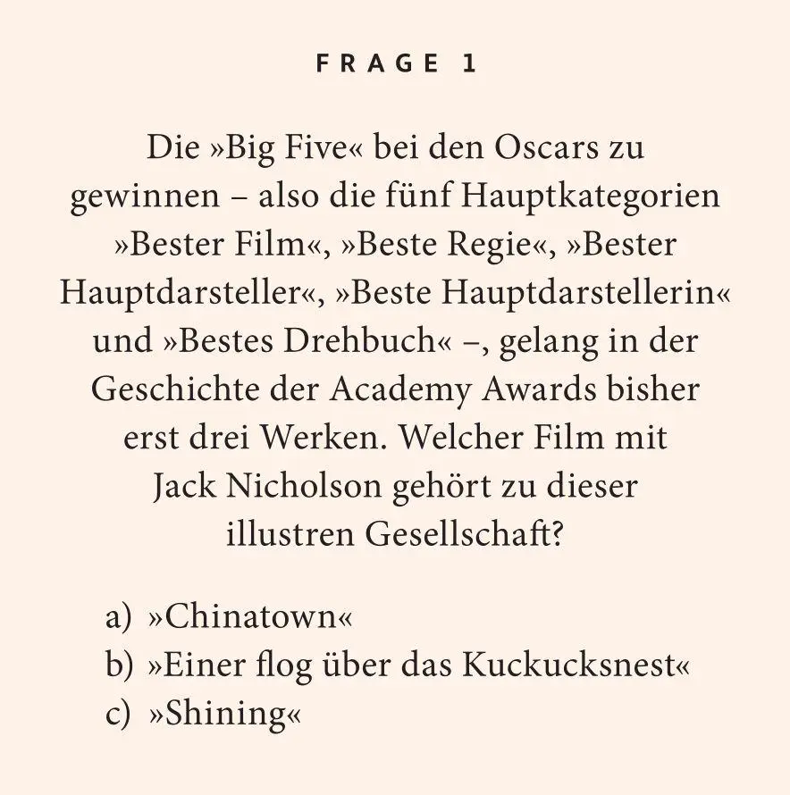 Bild: 9783899785043 | Film-Quiz | Marko Roeske | Taschenbuch | Quiz im Quadrat | 103 S.