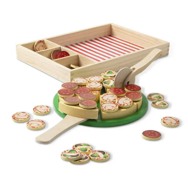Bild: 681147005143 | MPP Pizza Party Spielset aus Holz | Karton | 51430 | Deutsch | 2025