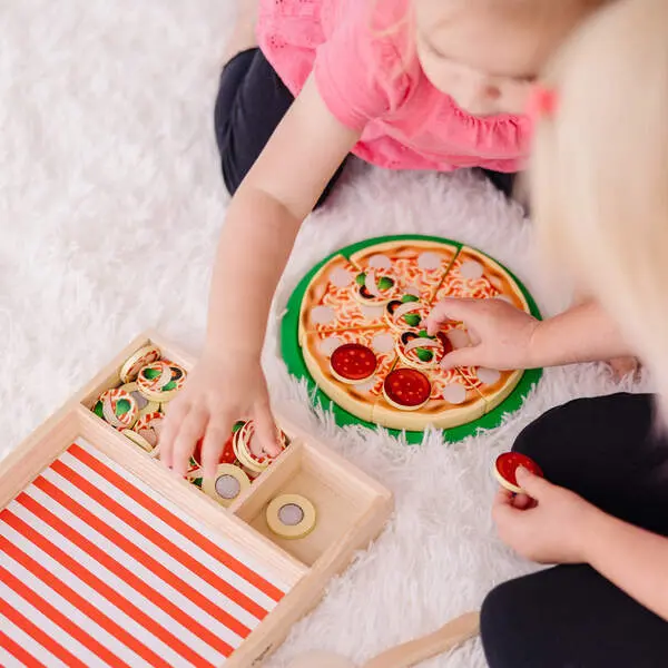 Bild: 681147005143 | MPP Pizza Party Spielset aus Holz | Karton | 51430 | Deutsch | 2025