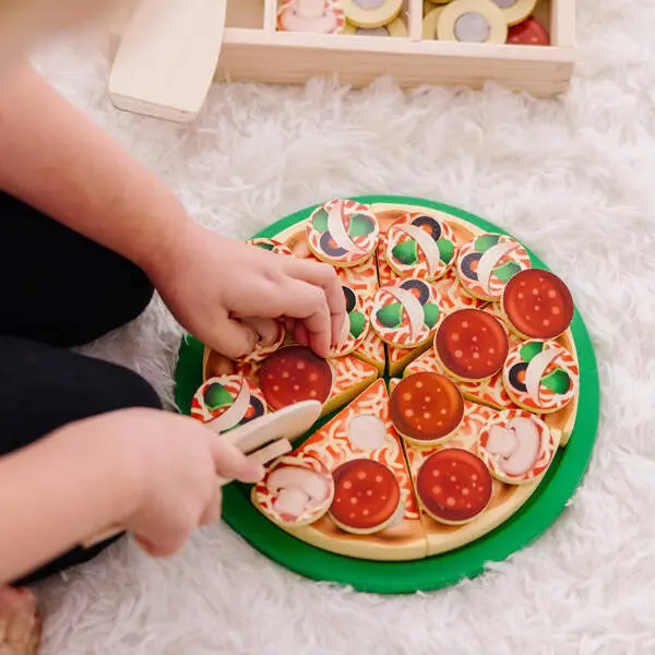 Bild: 681147005143 | MPP Pizza Party Spielset aus Holz | Karton | 51430 | Deutsch | 2025