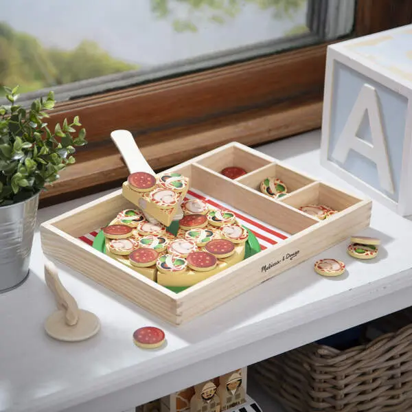Bild: 681147005143 | MPP Pizza Party Spielset aus Holz | Karton | 51430 | Deutsch | 2025