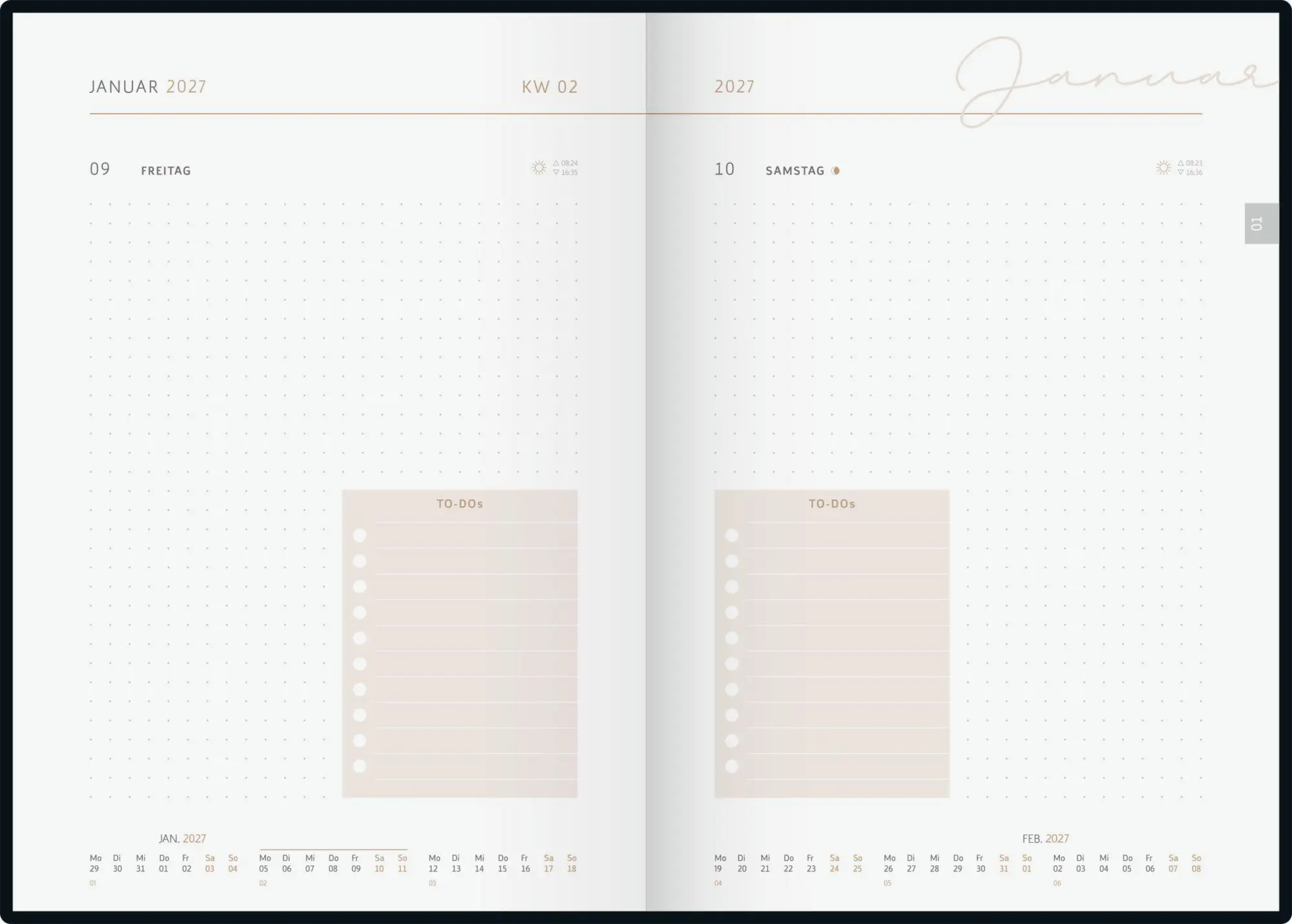 Bild: 4003273795143 | rido/idé 7028507057 Buchkalender Premium Young Line 2027 "Confetti"...