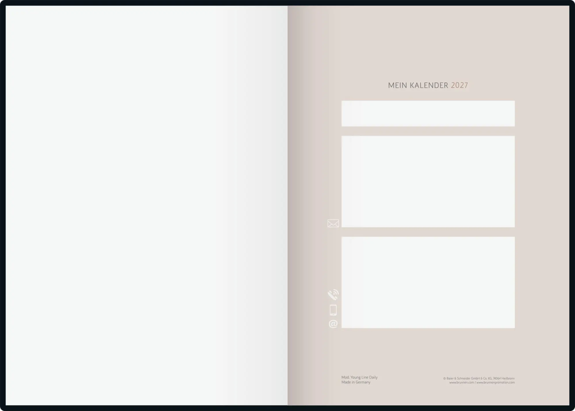 Bild: 4003273795143 | rido/idé 7028507057 Buchkalender Premium Young Line 2027 "Confetti"...