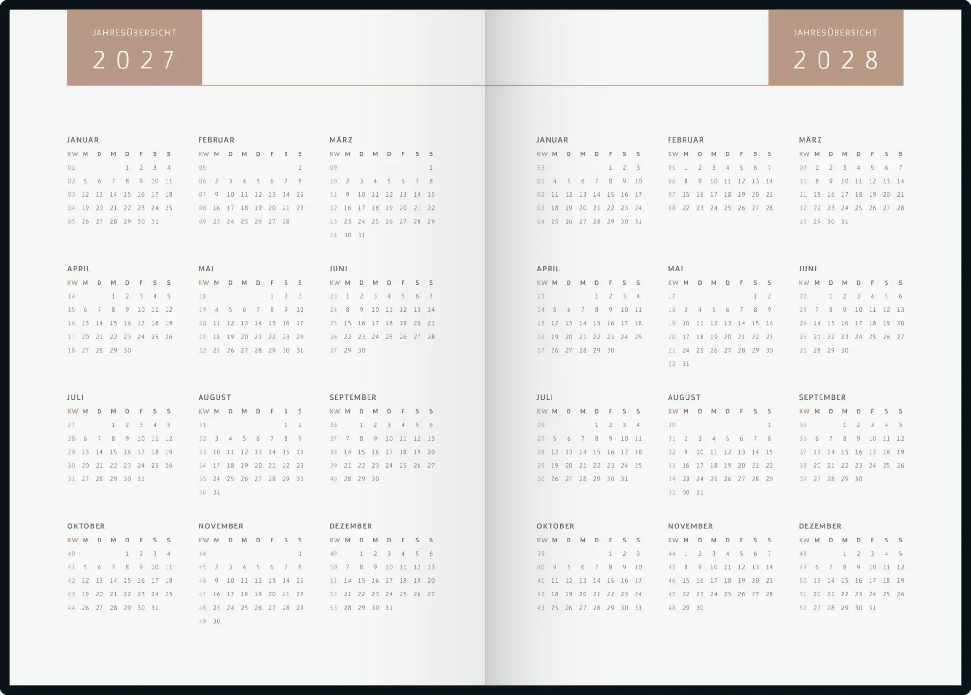 Bild: 4003273795143 | rido/idé 7028507057 Buchkalender Premium Young Line 2027 "Confetti"...