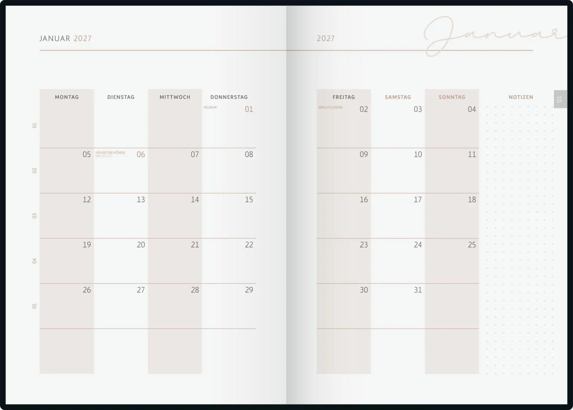 Bild: 4003273795143 | rido/idé 7028507057 Buchkalender Premium Young Line 2027 "Confetti"...