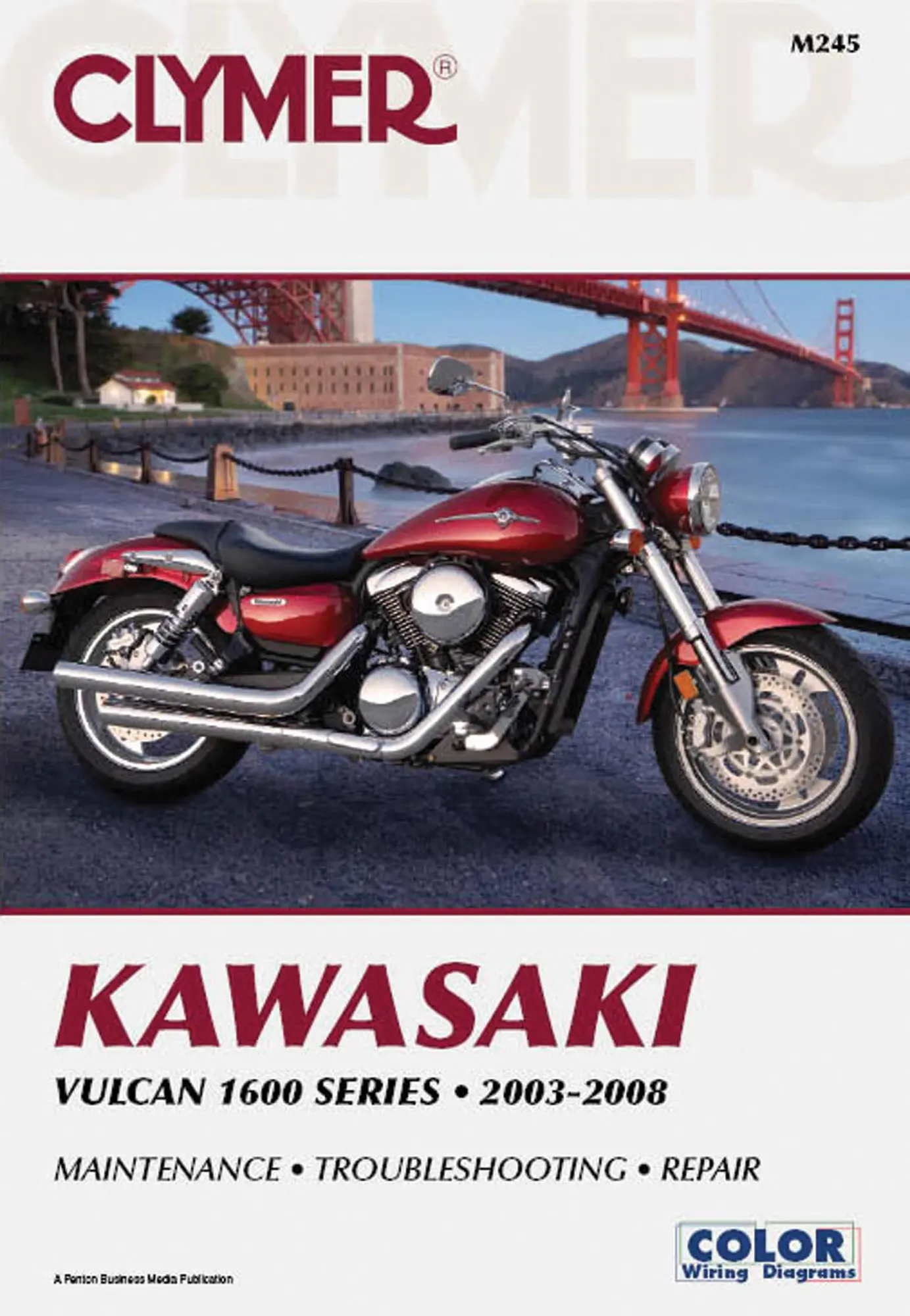 Cover: 9781599695143 | Kawasaki Vulcan 1600 Series Motorcycle (2003-2008) Service Repair...