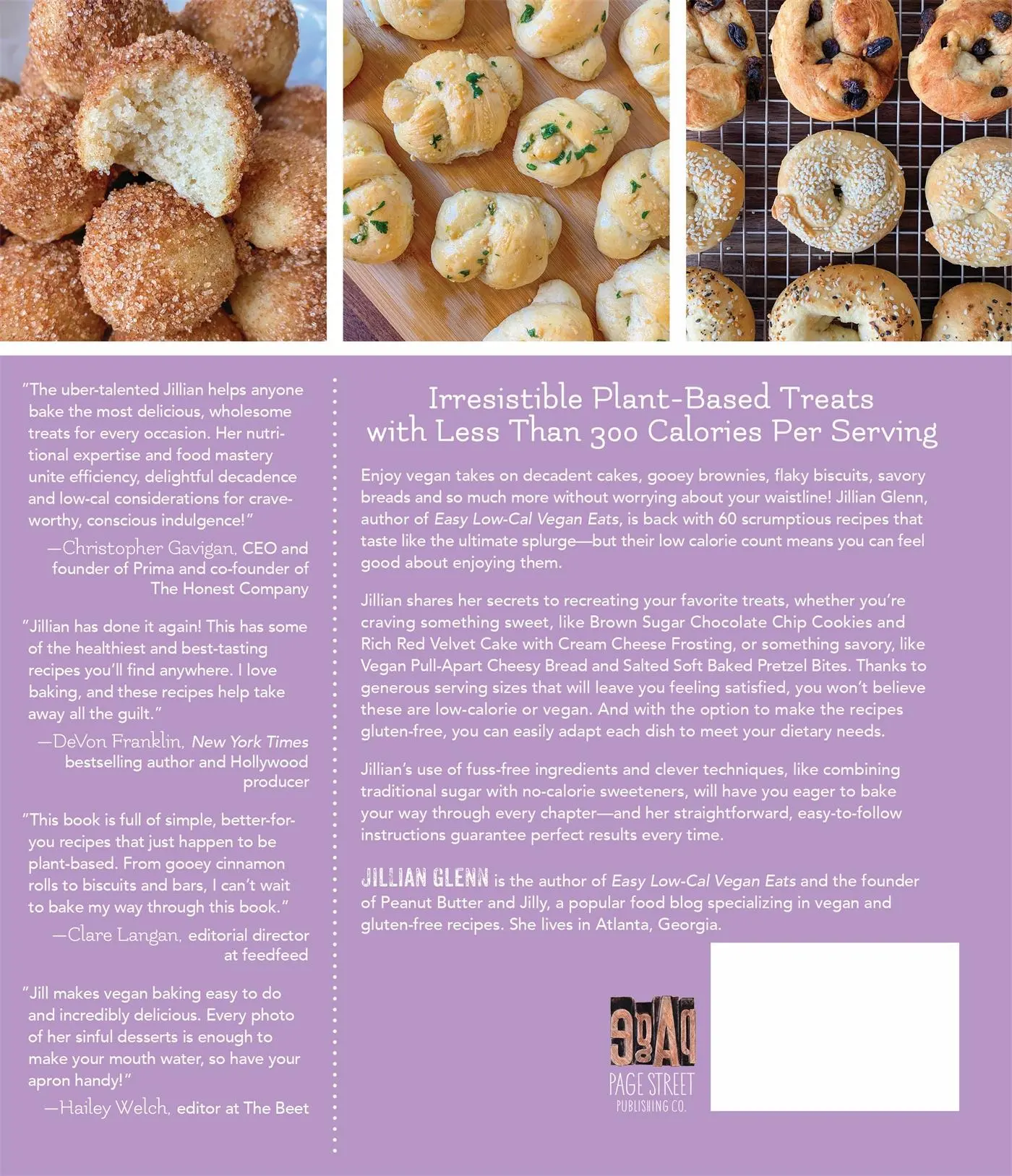 Rückseite: 9781645675143 | Light &amp; Easy Vegan Baking | Jillian Glenn | Taschenbuch | Englisch