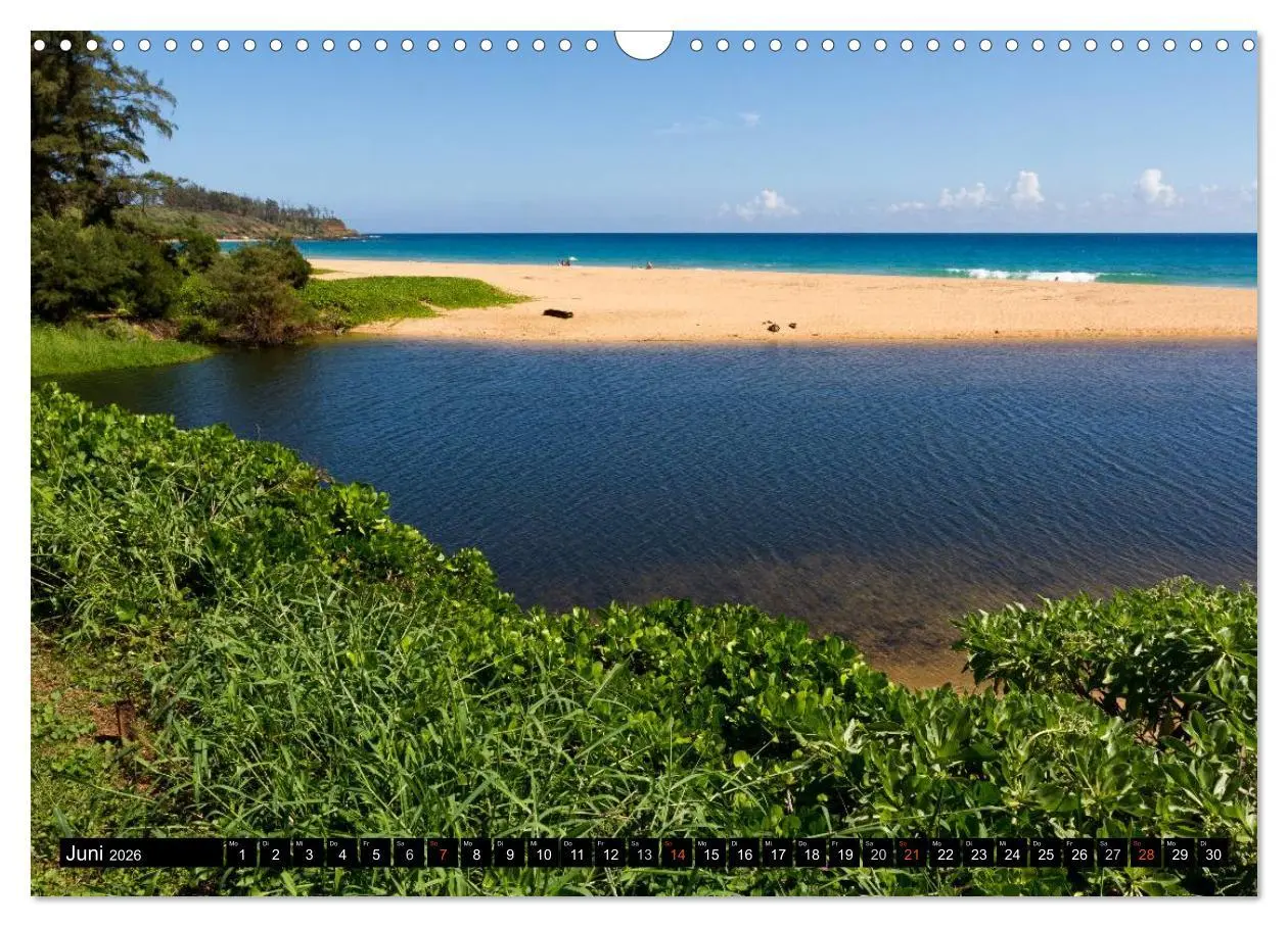 Bild: 9783516155143 | Hawai'i - Teil 2 (Wandkalender 2026 DIN A3 quer), CALVENDO...
