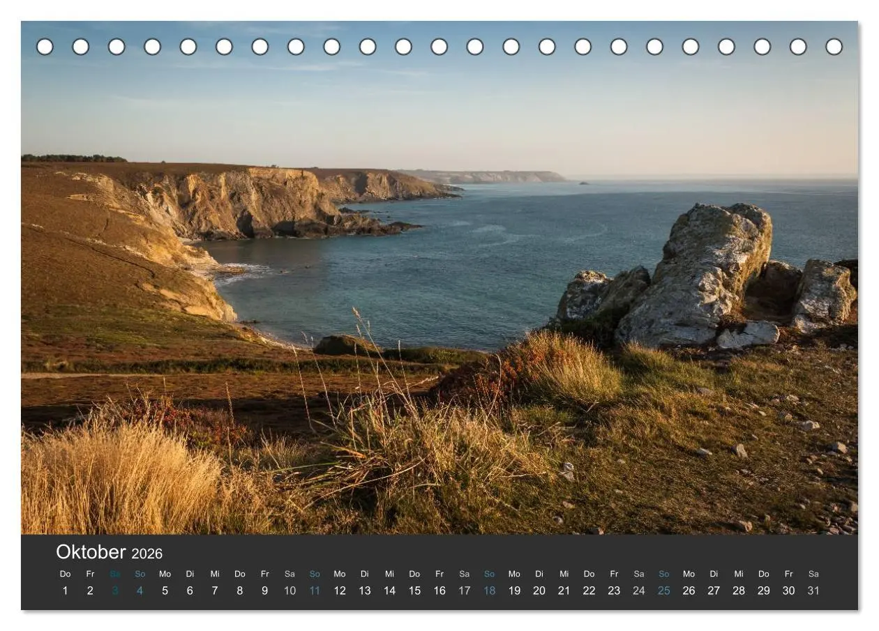 Bild: 9783516225143 | Bretagne - Land am Meer (Tischkalender 2026 DIN A5 quer), CALVENDO...