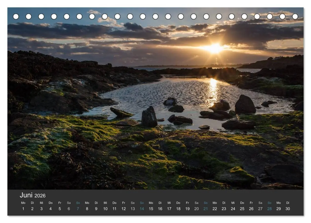 Bild: 9783516225143 | Bretagne - Land am Meer (Tischkalender 2026 DIN A5 quer), CALVENDO...