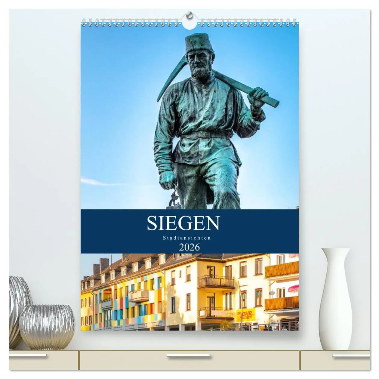 Cover: 9783516395143 | Siegener Stadtansichten (hochwertiger Premium Wandkalender 2026 DIN...