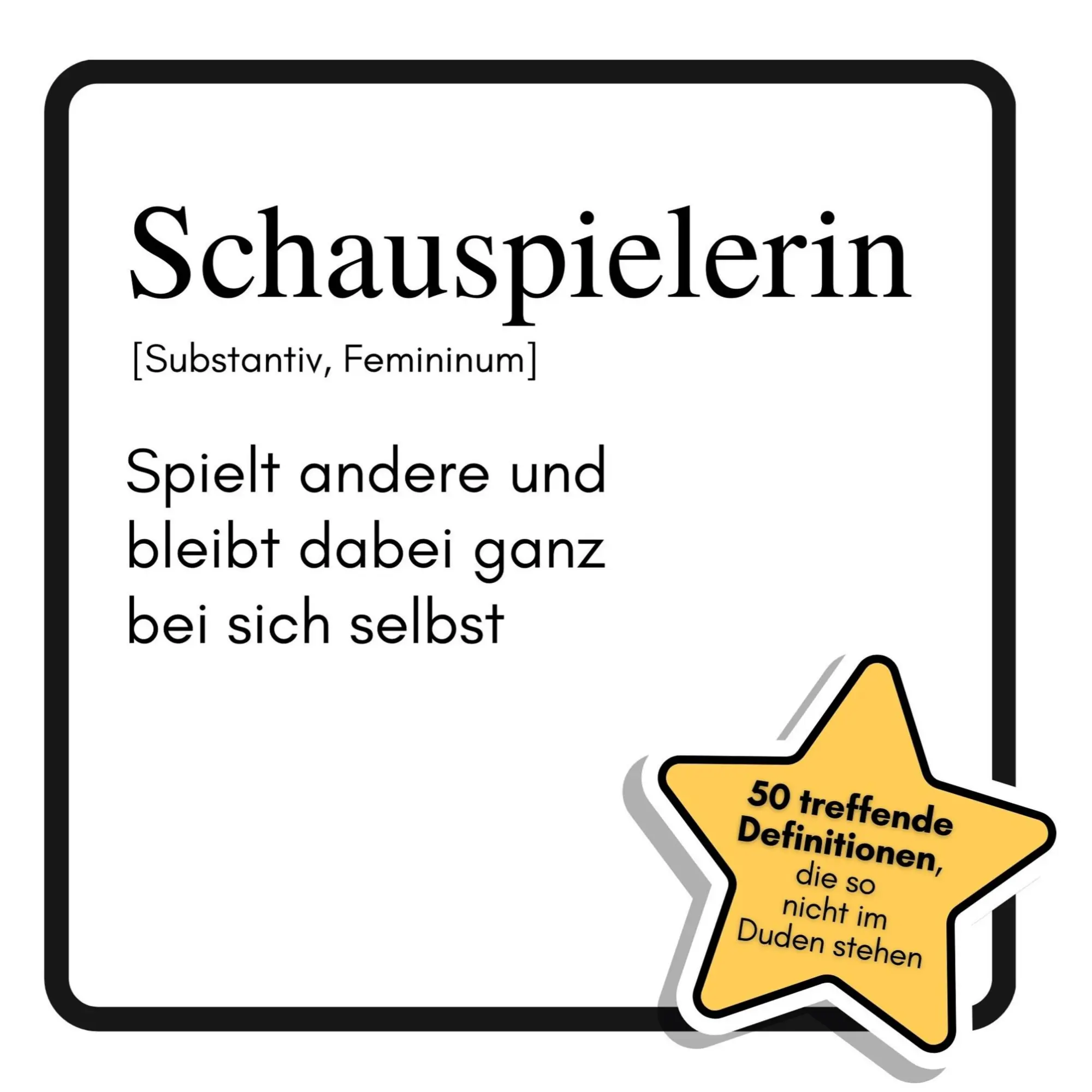 Cover: 9783759185143 | Schauspielerin | Spielt andere und bleibt dabei ganz bei sich selbst