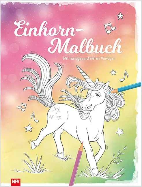 Cover: 9783849415143 | Einhorn - Malbuch | Mit handgezeichneten Vorlagen | Taschenbuch | 2022