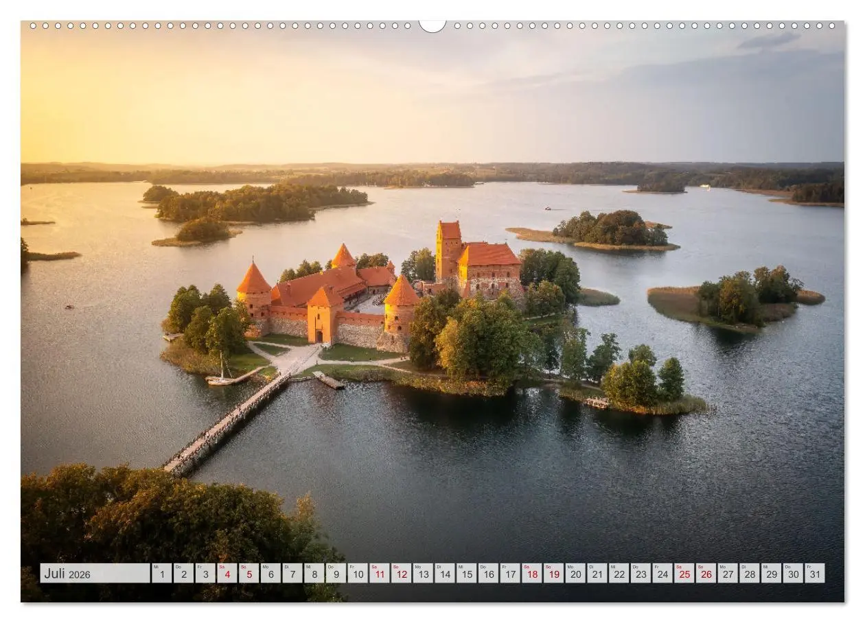 Bild: 9783457505243 | Traumhaftes Baltikum (Wandkalender 2026 DIN A2 quer), CALVENDO...