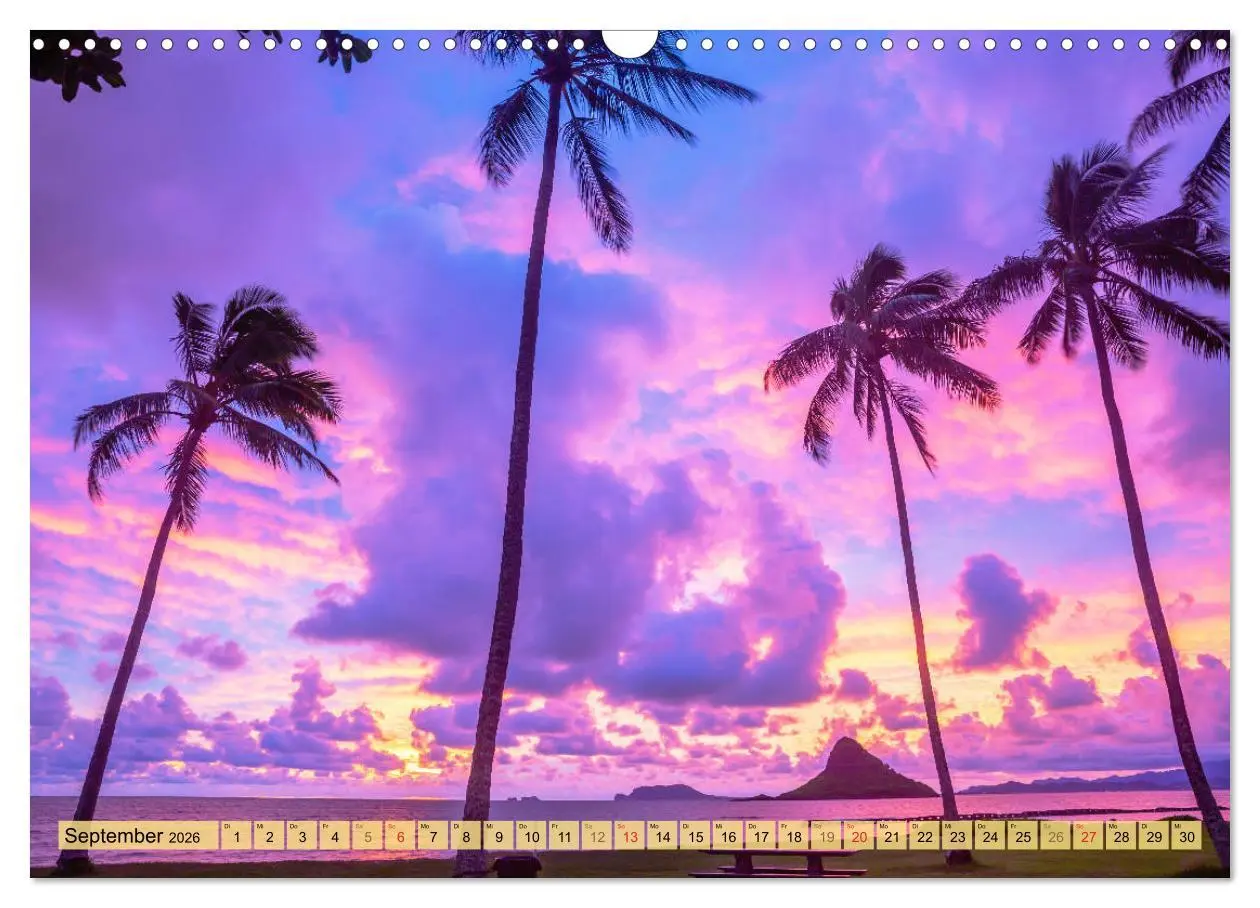 Bild: 9783457745243 | O'ahu - Eine Reise in das Herz von Hawaii (Wandkalender 2026 DIN A3...