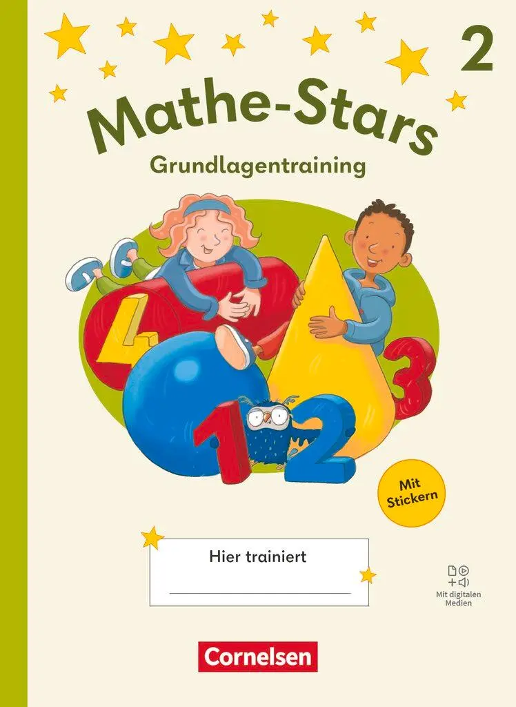 Cover: 9783464815243 | Mathe-Stars 2. Schuljahr - Grundlagentraining Ausgabe 2025 -...