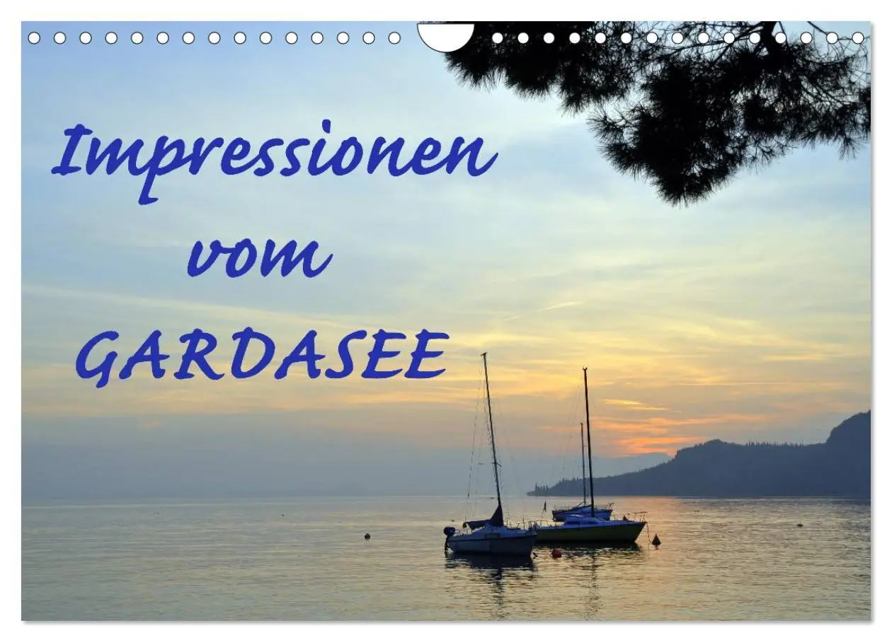 Cover: 9783516215243 | Impressionen vom Gardasee (Wandkalender 2026 DIN A4 quer), CALVENDO...