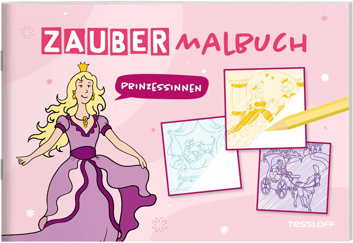 Cover: 9783788645243 | Zaubermalbuch. Prinzessinnen | Mit magischen Zauberseiten | Broschüre