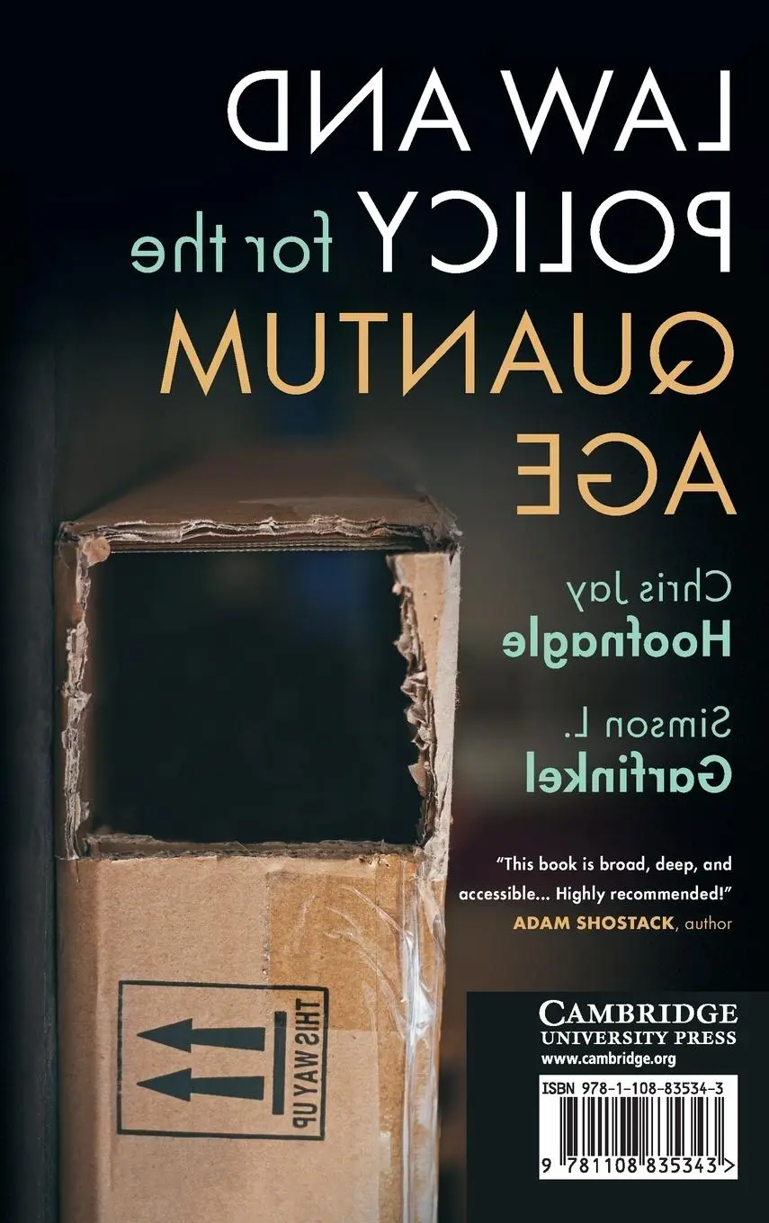 Rückseite: 9781108835343 | Law and Policy for the Quantum Age | Chris Jay Hoofnagle (u. a.)