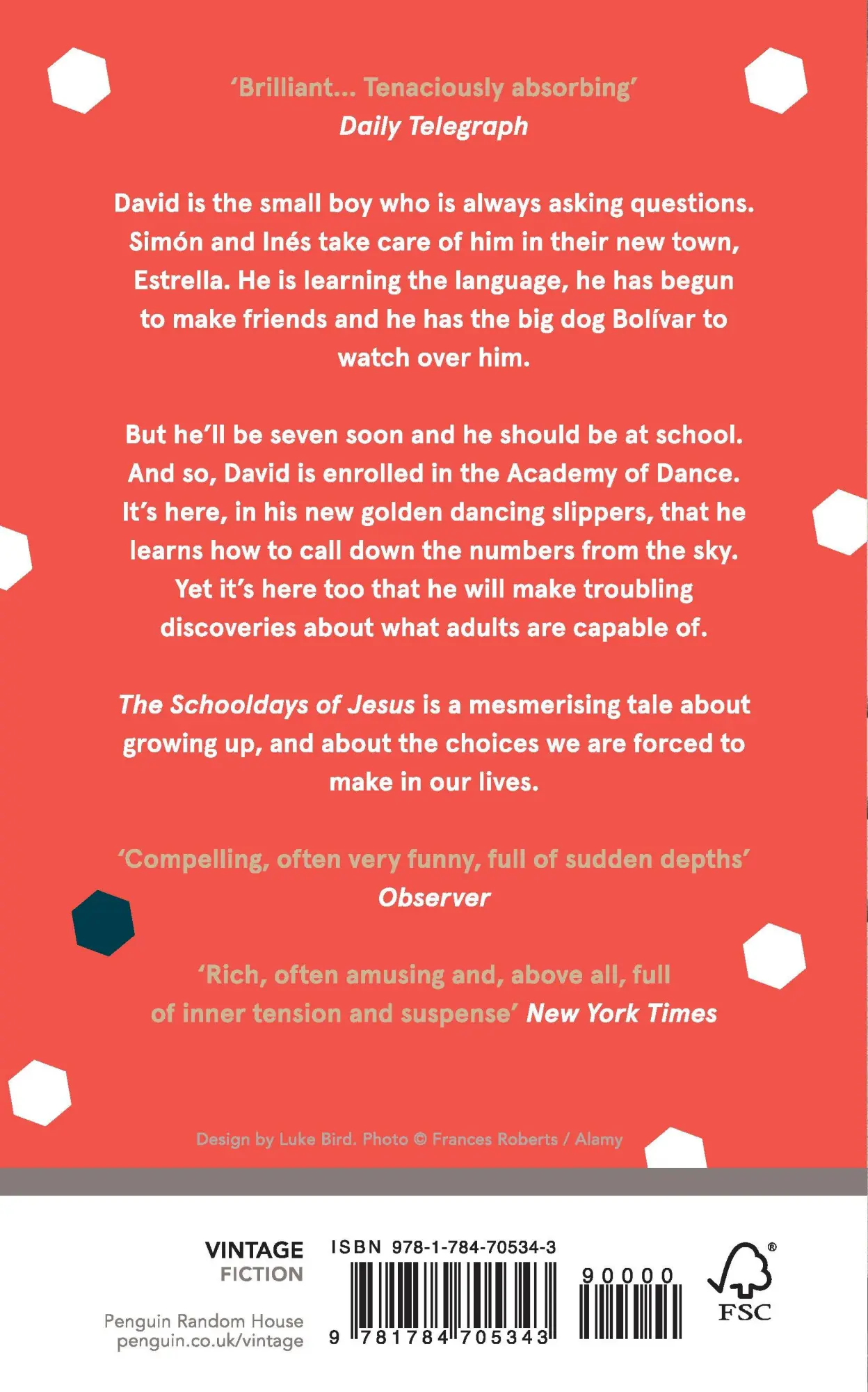Rückseite: 9781784705343 | The Schooldays of Jesus | J. M. Coetzee | Taschenbuch | 260 S. | 2017