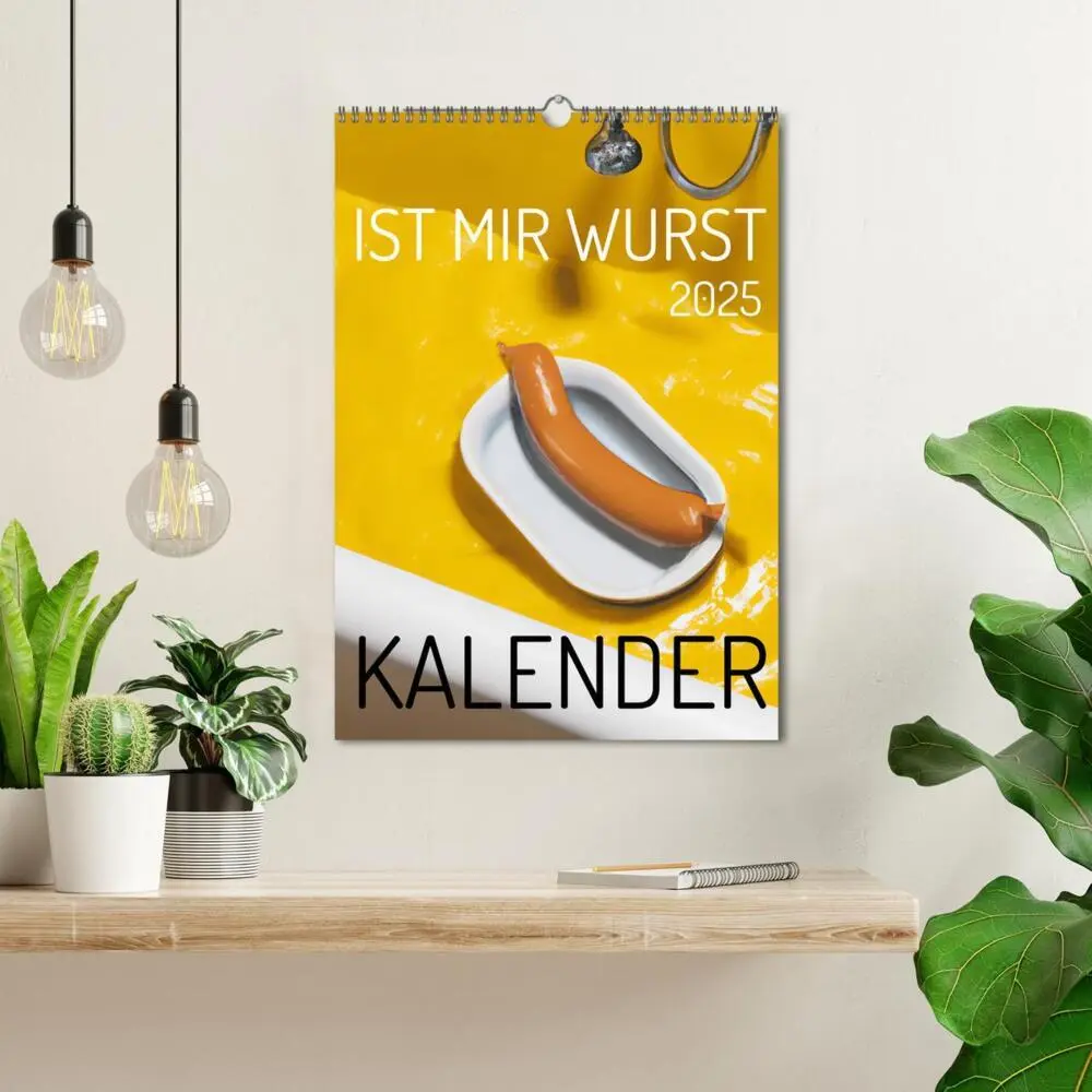Bild: 9783435885343 | Ist mir Wurst Kalender (Wandkalender 2025 DIN A3 hoch), CALVENDO...