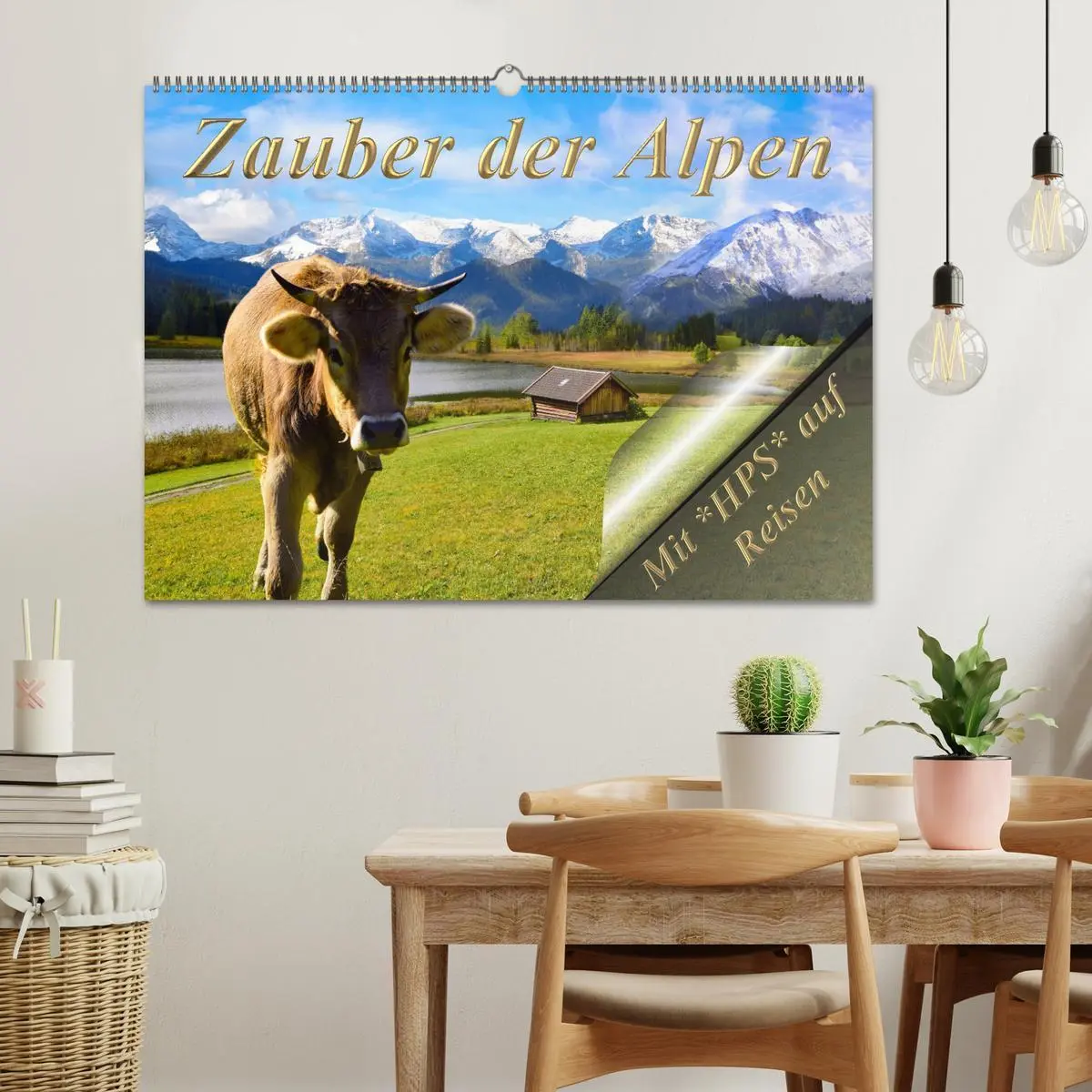 Bild: 9783457595343 | Zauber der Alpen (Wandkalender 2026 DIN A2 quer), CALVENDO...