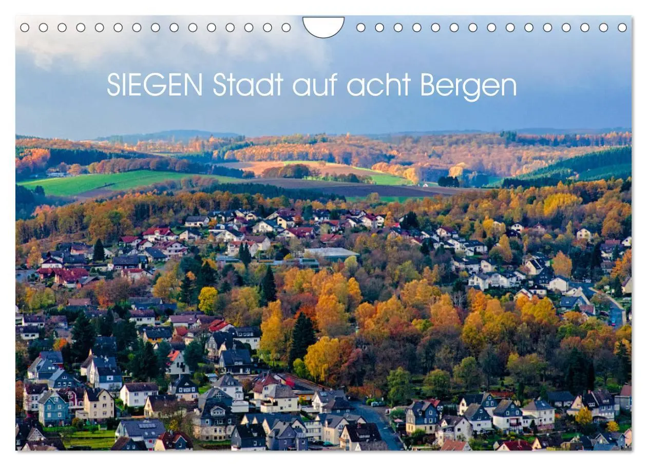 Cover: 9783457805343 | SIEGEN Stadt auf acht Bergen (Wandkalender 2026 DIN A4 quer),...