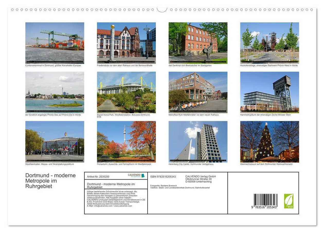 Bild: 9783516205343 | Dortmund - moderne Metropole im Ruhrgebiet (Wandkalender 2026 DIN...