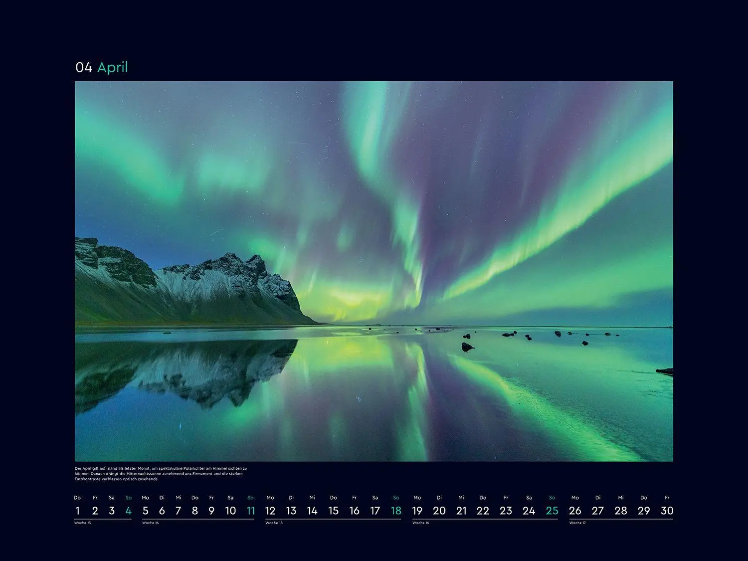 Bild: 9783965915343 | Polarlichter - KUNTH Wandkalender 2027 | Kalender | 14 S. | Deutsch