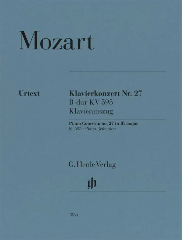 Wolfgang Amadeus Mozart - Klavierkonzert Nr. 27 B-dur KV 595