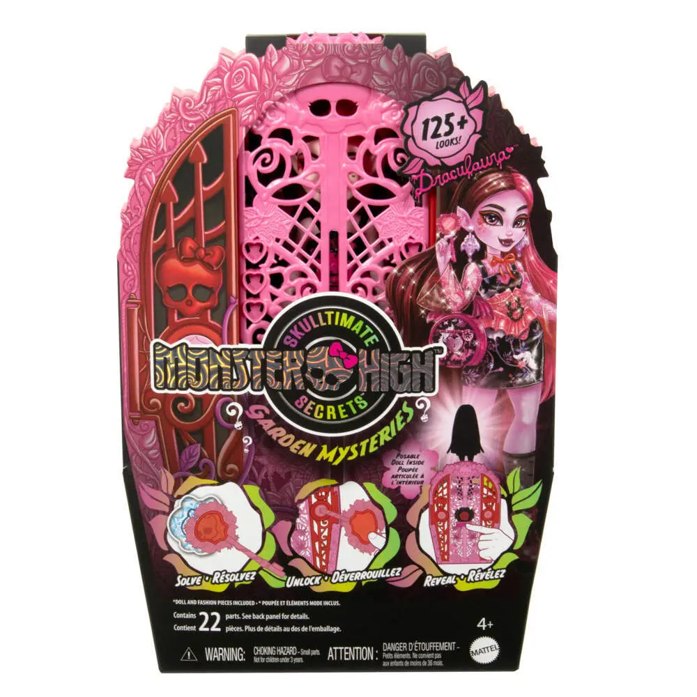 Cover: 194735255443 | Monster High Verborgene Schätze Monster Mysteries Draculaura Puppe