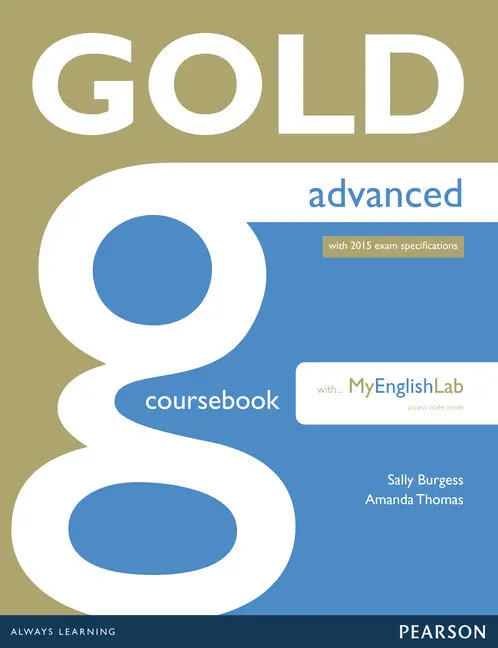 Cover: 9781447955443 | Gold Advanced Coursebook with Advanced MyLab Pack, m. 1 Beilage, m....