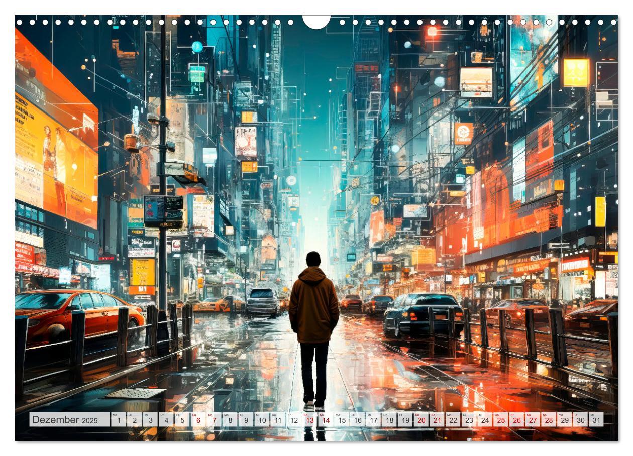 Bild: 9783383855443 | KI UND METAVERSE Algorithmen sowie virtuelle Realität (Wandkalender...