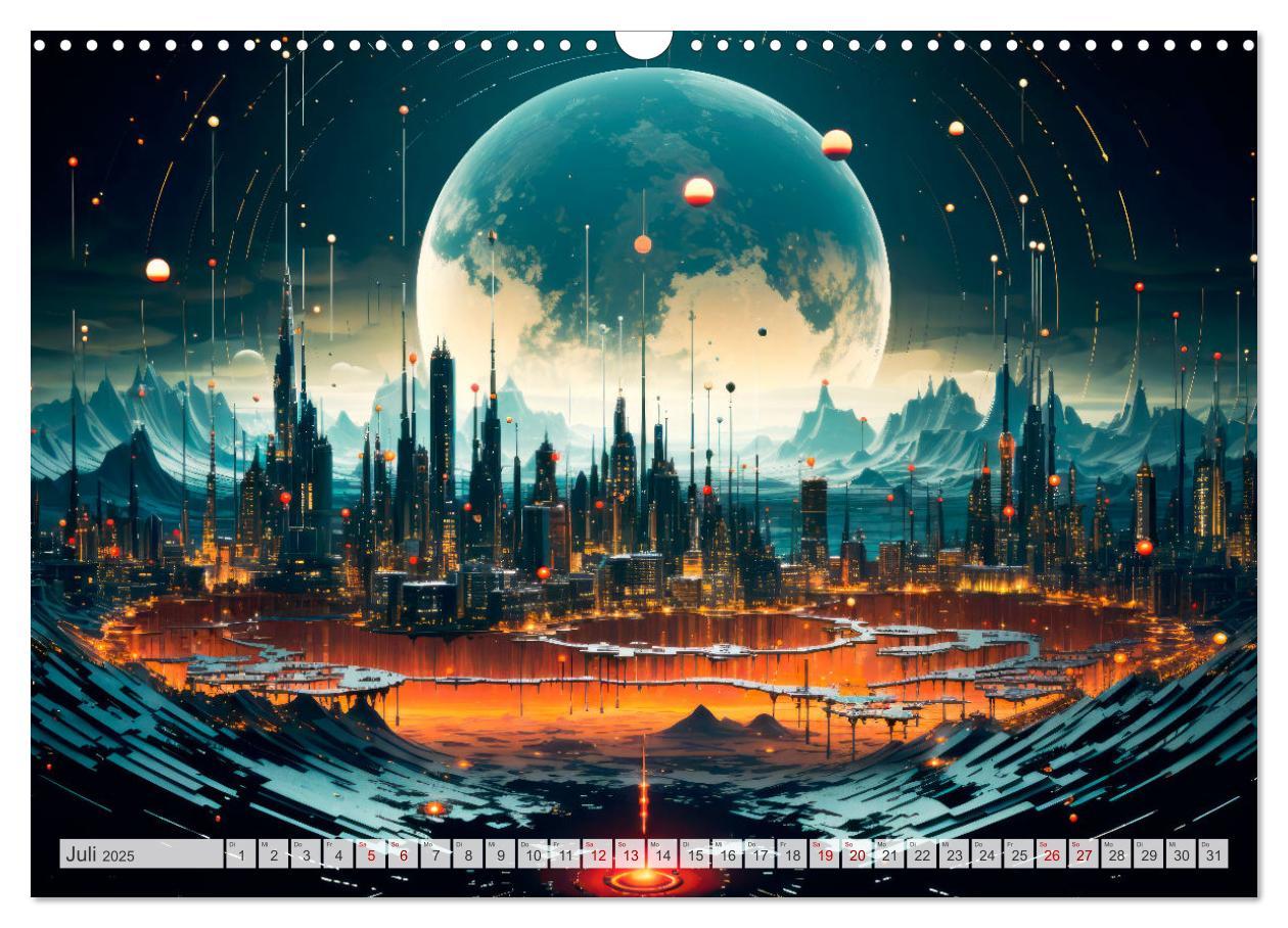 Bild: 9783383855443 | KI UND METAVERSE Algorithmen sowie virtuelle Realität (Wandkalender...