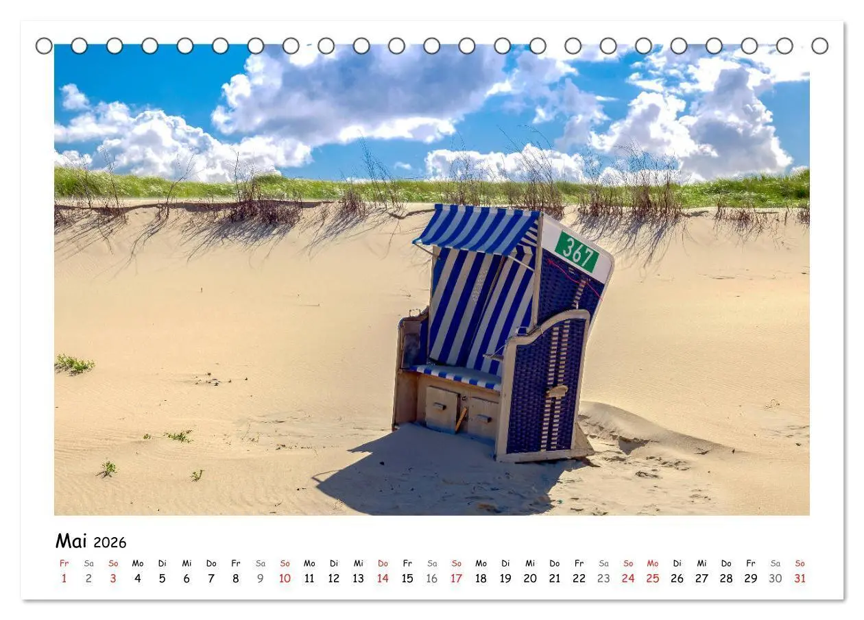 Bild: 9783457965443 | Norderney. Meine ostfriesische Insel (Tischkalender 2026 DIN A5...