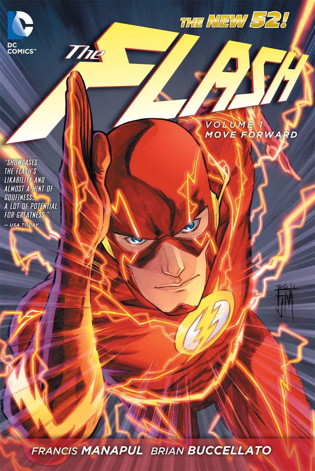 Cover: 9781401235543 | The Flash Vol. 1: Move Forward (the New 52) | Francis Manapul (u. a.)
